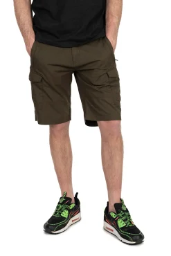 Fox Collection LW Cargo Shorts Green & Black Visbroek