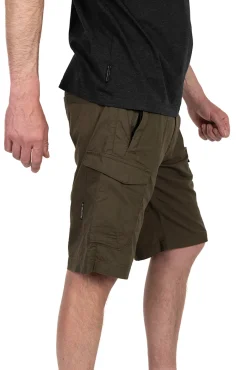 Fox Collection LW Cargo Shorts Green & Black Visbroek