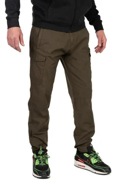 Fox Collection LW Cargo Trouser Green & Black Visbroek
