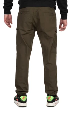 Fox Collection LW Cargo Trouser Green & Black Visbroek