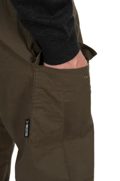 Fox Collection LW Cargo Trouser Green & Black Visbroek