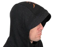 Fox Collection LW Hoody Black & Orange Vis Trui