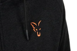 Fox Collection LW Hoody Black & Orange Vis Trui