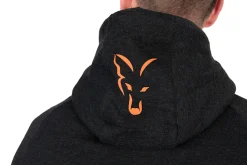 Fox Collection LW Hoody Black & Orange Vis Trui