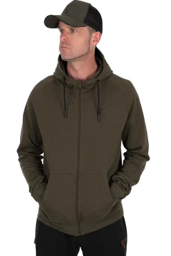 Fox Collection LW Hoody Green & Black Vis Trui
