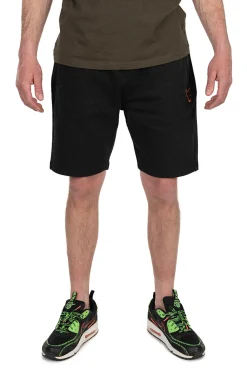 Fox Collection LW Jogger Short Black & Orange Visbroek