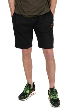 Fox Collection LW Jogger Short Black & Orange Visbroek