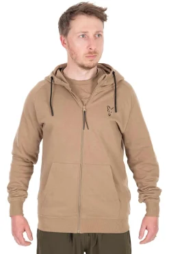 Fox Collection LW Zip Hoody - Tan LTD