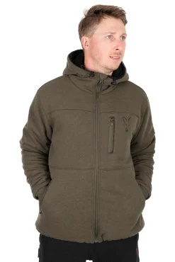 Fox Collection Sherpa Jas Green/Black