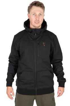 Fox Collection Soft Shell Jas Black/Orange