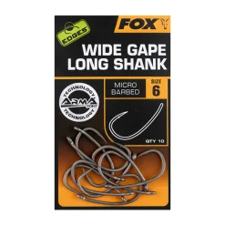 Fox Edges Armapoint Super Wide Gape Long Shank Karper Haak (10 stuks)