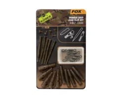 Fox Edges Camo Power Grip Lead Clip kit size 7 5 stuks