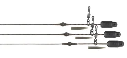 Fox Edges Naturals Heli-Clip Rigs Submerge 75cm (3 Stuks)