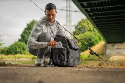 Fox Rage Camo Voyager Rucksack (Incl. 5 Tackleboxen)