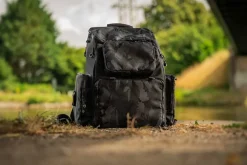 Fox Rage Camo Voyager Rucksack (Incl. 5 Tackleboxen)