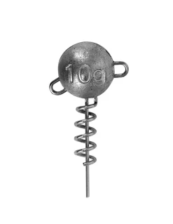 Fox Rage Corkscrew round jig heads, 3 stuks