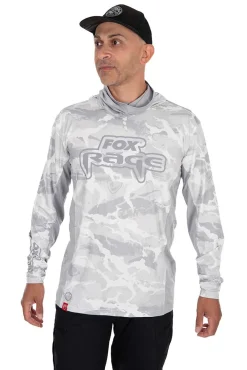 Fox Rage UV Hooded Light Cam Top Hoodie