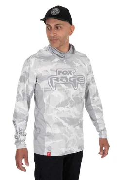 Fox Rage UV Hooded Light Cam Top Hoodie