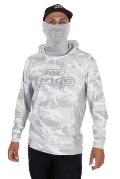 Fox Rage UV Hooded Light Cam Top Hoodie