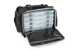 Fox Rage Voyager Camo Stacker L (Incl. 1 Large Deep, 4 Large Shallow & 2 Small Tackleboxes)