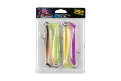 Fox Rage Zander Pro Shad Mixed UV Colour Pack Loaded