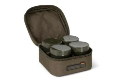 Fox Voyager 6 Pot Hookbait Case (incl. 6 potjes)