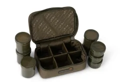 Fox Voyager 8 Pot Hookbait Case (incl. 8 potjes)