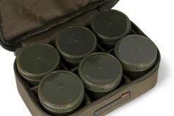 Fox Voyager 8 Pot Hookbait Case (incl. 8 potjes)