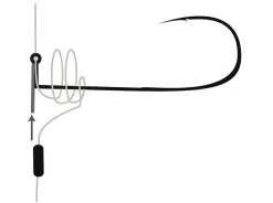 Gamakatsu Dropshot Jig 90, haakmaat 1 (3 stuks)