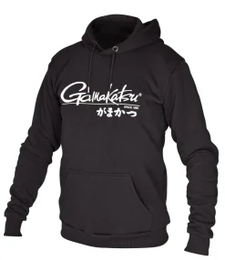 Gamakatsu Hoodie Classic JP Lounger Black