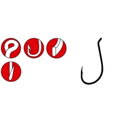 Gamakatsu LS-5314F Hooks Black (10pcs)