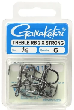 Gamakatsu Salt Water Treble 2X NSB Dreg