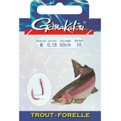 Gamakatsu Trout LS-5330 60cm Forel Onderlijn