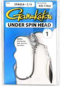 Gamakatsu Under Spin Head Jighead #4/0