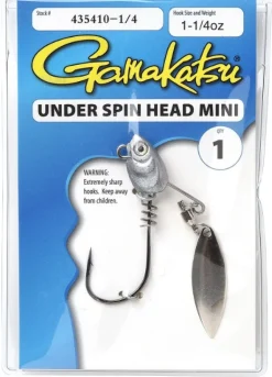 Gamakatsu Under Spin Head Mini #1 Jighead