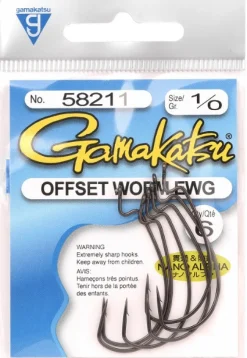 Gamakatsu Worm Offset EWG Nano Alpha Haak