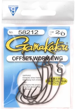 Gamakatsu Worm Offset EWG Nano Alpha Haak