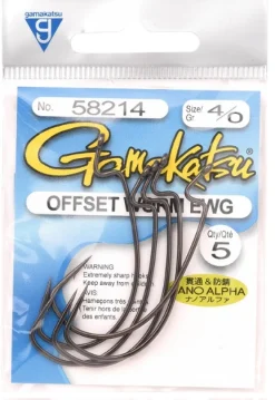 Gamakatsu Worm Offset Nano Alpha Haak