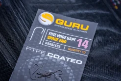 Guru Fine Wide Gape Witvis Haken Barbless (10 Stuks)