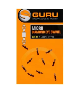 Guru Micro Diamond Eye Swivel Maat 14 (10 Stuks)