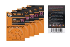 Guru Super Fine Pole Hook Witvishaak (10pcs)