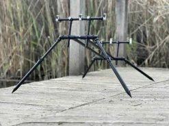 Holdcarp Black Brilliant RodPod+ Black Edition