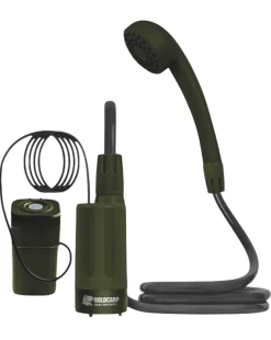 Holdcarp Rechargeable Camping Shower Set + 10W Solar