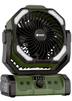 Holdcarp Rechargeable DoubleMotor Fan (Incl. Afstandsbediening)
