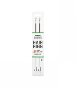 Korda Basix Hair Rigs Wide Gape Barbless