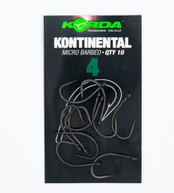 Korda Kontinental Karperhaken (10pcs)