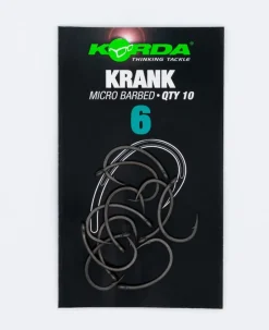 Korda Krank Weerhaakloze Karperhaken (10pcs)