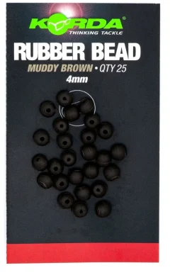 Korda 4mm Rubber Bead (25 stuks)