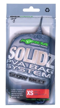 Korda Solidz Slow Melt PVA Bags