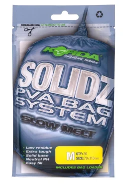 Korda Solidz Slow Melt PVA Bags
